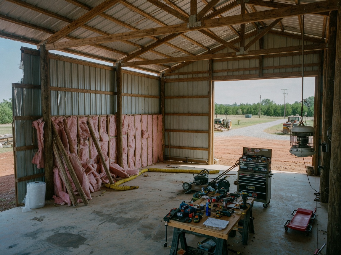 Is It Worth Insulating a Pole Barn You Only Use as a Shop?
