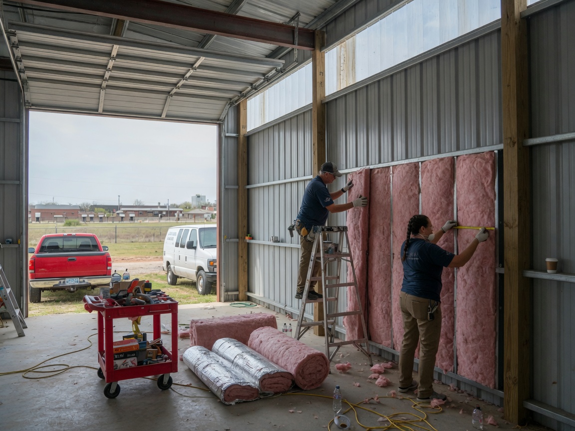 Pole Barn Insulation Tulsa in Skiatook, OK 74070