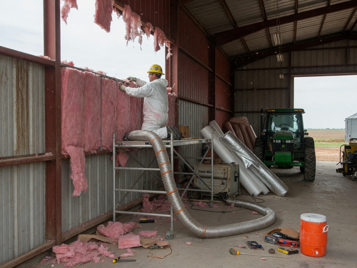 Agricultural & Equipment Barn Insulation in Tulsa