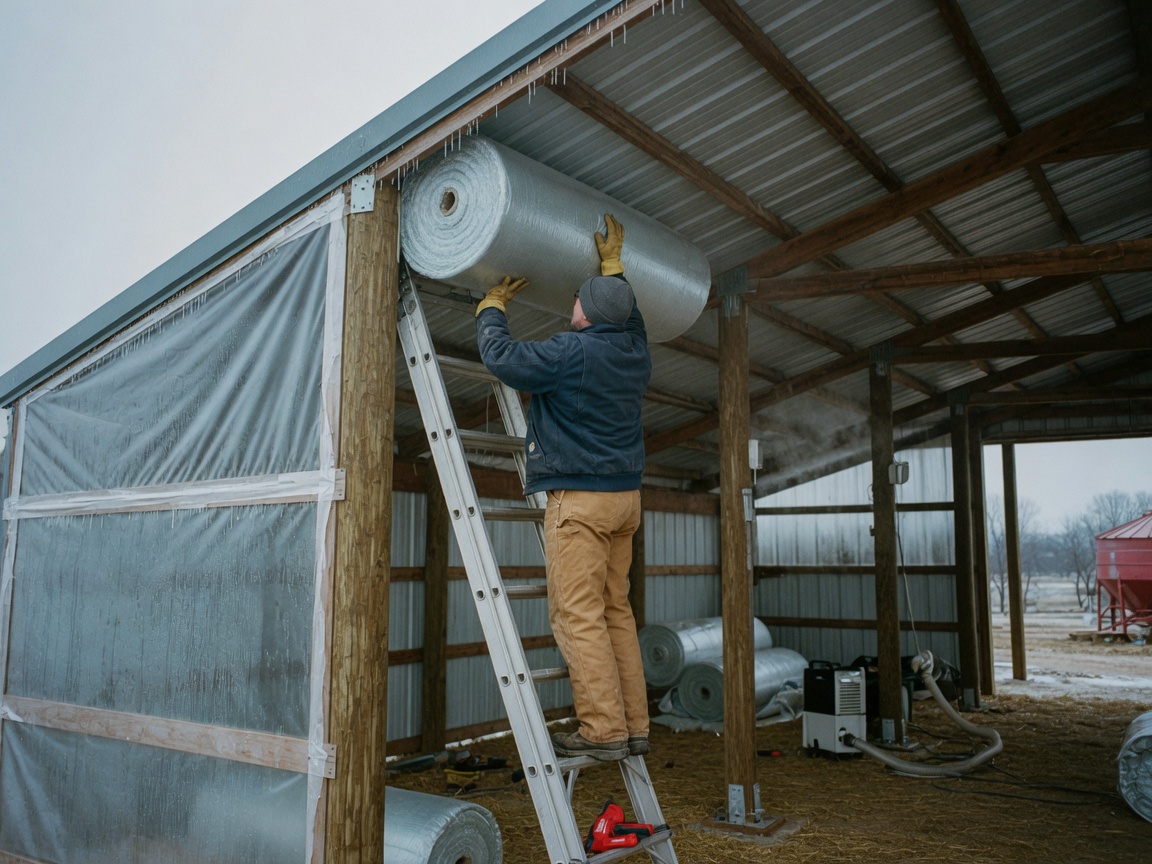 Pole Barn Condensation Control in Tulsa
